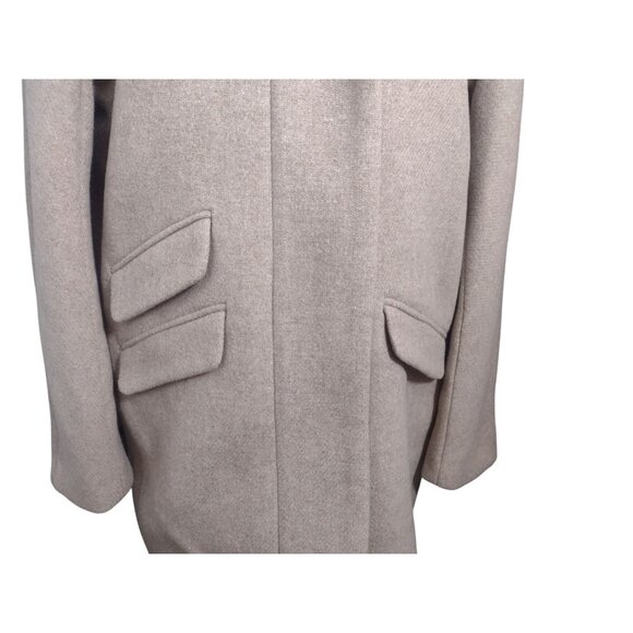 NWT J Crew Cocoon Wool Blend Coat By Nello Gori 8 Italian Stadium Cloth Tan - Picture 3 of 8
